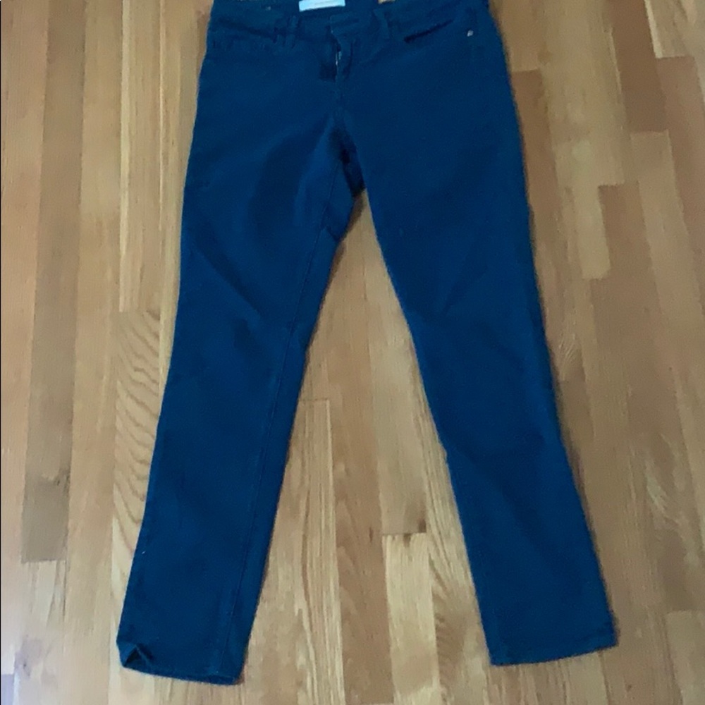 Teal jeans!
